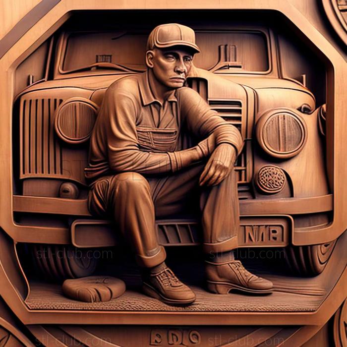 3D мадэль Volkswagen Worker (STL)